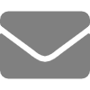 Graues Briefumschlag-Icon für den E-Mail-Kontakt zum Kundenservice Schweiz.
